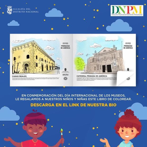 Alcaldía del DN y Patrimonio Monumental lanzan libro infantil digital sobre museos