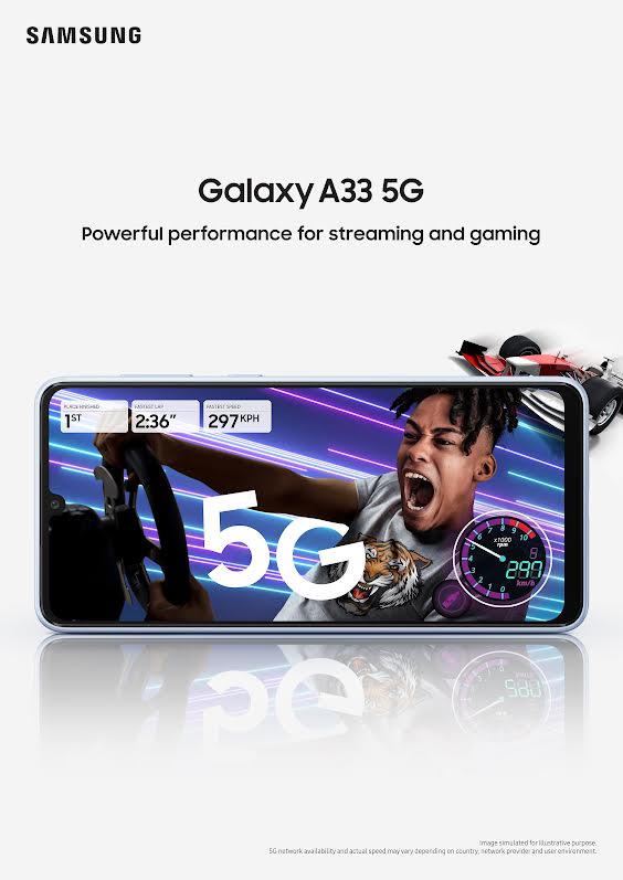 Galaxy A33 5G.