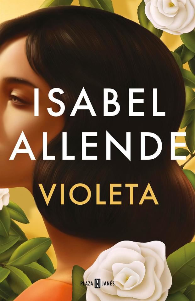 Fotografía facilitada por Plaza & Janés de la portada de la nueva novela de la escritora Isabel Allende, 'Violeta'. 