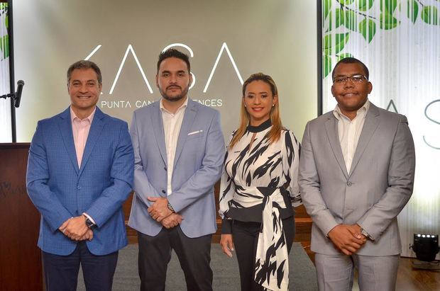 Juan Rojas, Jose Vicente Bermudez,  Elizabeth Montilla y José Miguel del Orbe.