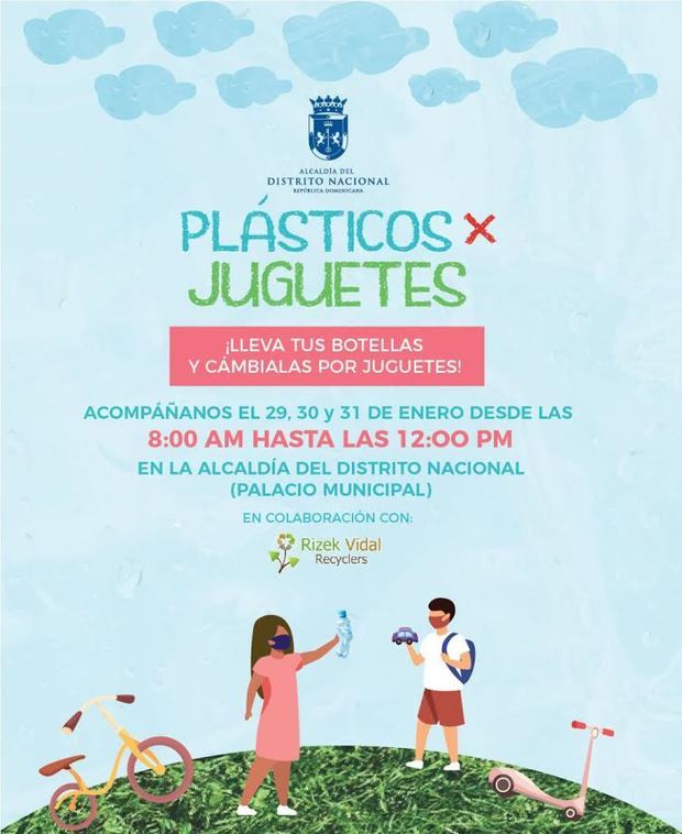 Afiche 'Plásticos x Juguetes'