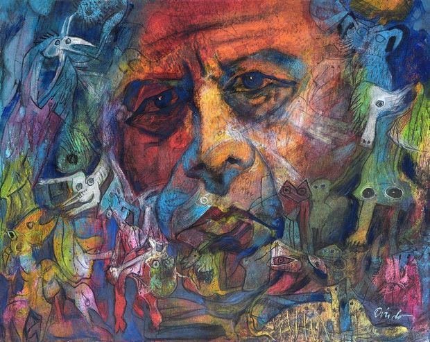 Mi mundo, cuadro del pintor dominicano Ramón Oviedo.
