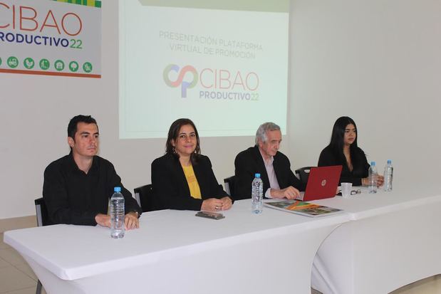 Presentan Cibao Productivo,una plataforma virtual e interactiva para la promoción empresarial de la Región del Cibao.