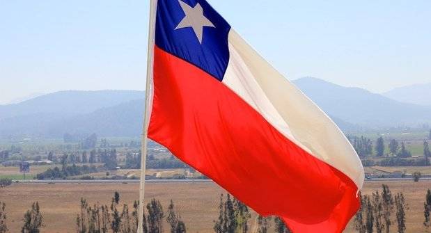 Bandera chilena. 