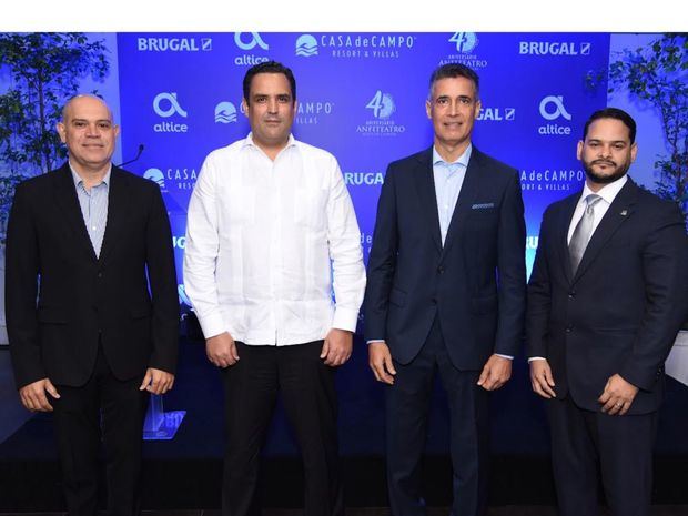 Amaury Sánchez, Danilo Ginebra, Andrés Pichardo y José Gabriel Pérez.