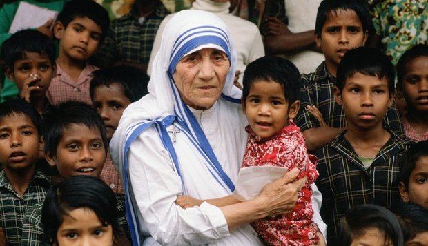 Madre Teresa de Calcuta.