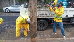 Alcaldía del DN mantiene operativos preventivos de limpieza para mitigar efectos de lluvias