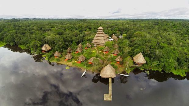 La paz que se respira en la Amazonía ecuatoriana.