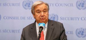 Guterres expresa preocupación a Maduro por violencia postelectoral