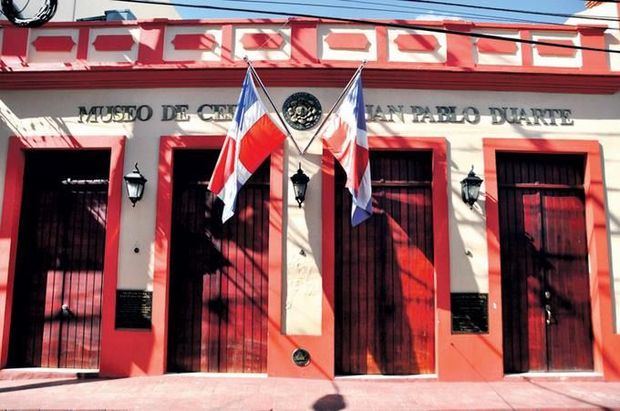 Fachada de la Casa y Museo de Duarte, sede del Instituto Duartiano.