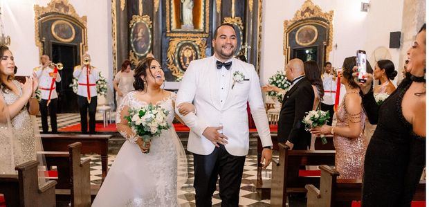 Boda Luis Enrique Vittini y Mariel Araujo.