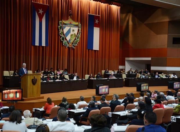 El Parlamento cubano. 