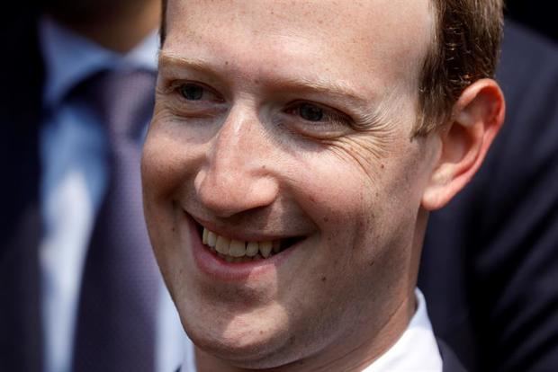 Cofundador y consejero delegado de Facebook, Mark Zuckerberg.
