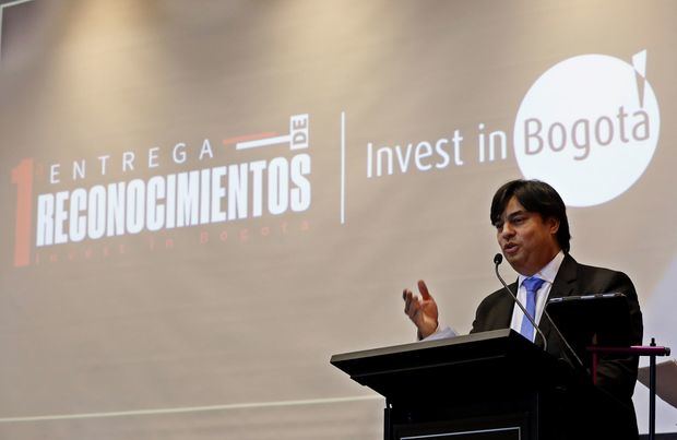 En la imagen, el director de la agencia Invest in Bogota, Juan Gabriel Pérez.