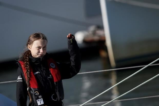 Greta Thunberg vuelve a Europa con la bandera de los jóvenes 'enfadados'.
