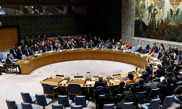 Vista del Consejo de Seguridad de las Naciones Unidas, en la sede de las Naciones Unidas, en Nueva York (EE.UU.).