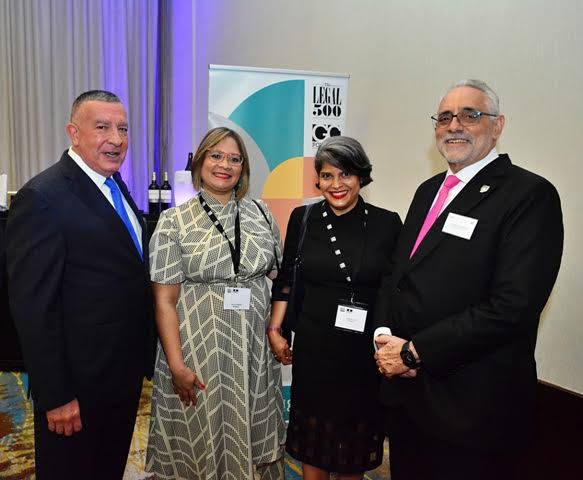 Ricardo Pellerano, Connie Vásquez, Yissel de León y Vitelio Mejía Ortiz.