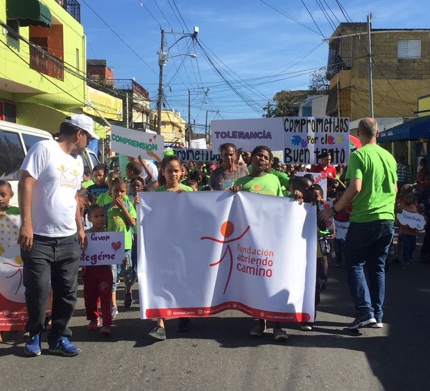 Inicio de la marcha.