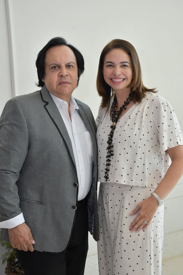 Ninoska González Hazim y Leonel Lirio.