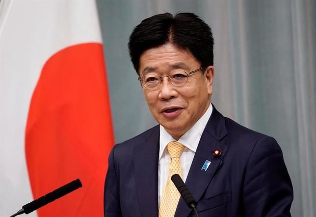 El ministro portavoz del Gobierno de Japón, Katsunobu Kato.
