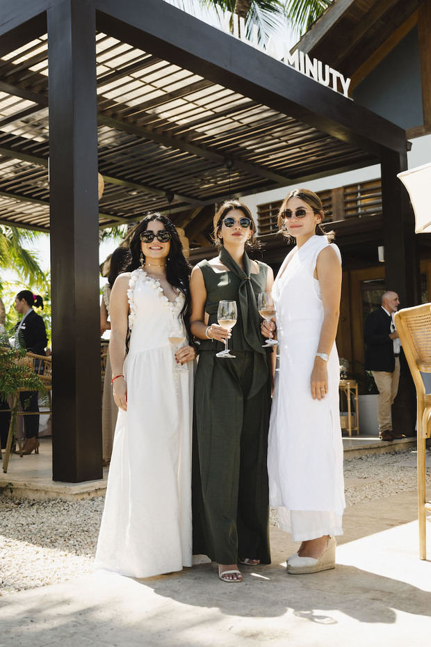 Daniela Astacio, Aalayah González y Rosa Arencibia.