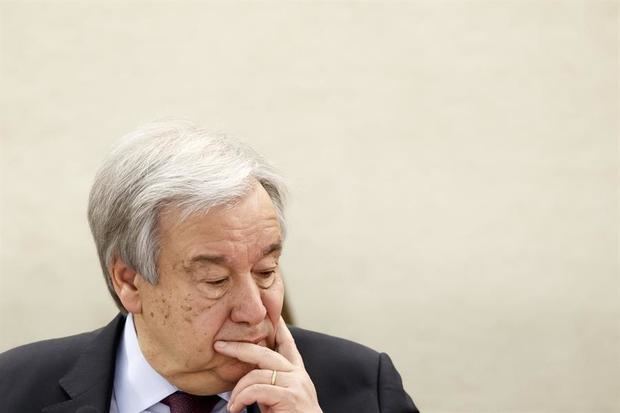 El secretario general de la ONU, António Guterres. 