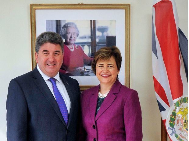 Chris y Sharon Campbell, embajadores de Gran Bretaña.