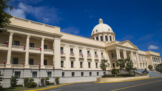 Palacio Nacional de la república Dominicana.