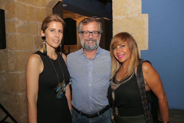 Ruth Saracho, Laureano Urgal y Sandra Abreu.