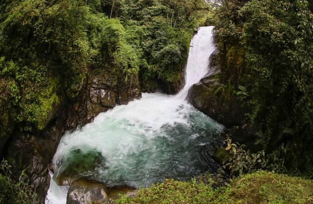 Fotografía de los ríos y cataratas de la zona montañosa más alta de Costa Rica, que se encuentra en el Valle del Chirripó, el 24 de noviembre de 2022, al suroeste de San José, Costa Rica.