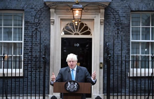 El ex primer ministro británico Boris Johnson. Archivo.