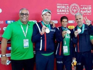 Natación logra 4 medallas de plata en olimpiadas especiales 