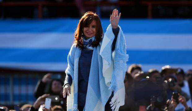 Expresidenta argentina Cristina Fernández. 