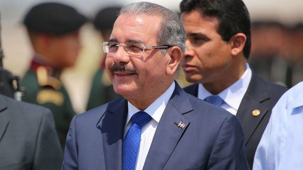 El presidente de la República  Danilo Medina. 