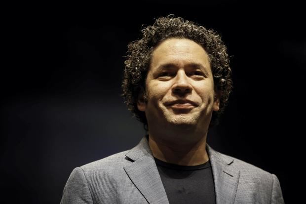 En la imagen, el afamado director de orquesta venezolano Gustavo Dudamel.