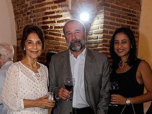 Lucía Amelia Cabral, Javier Herrera e Irka Segura.