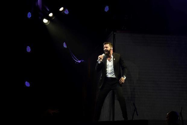 En la imagen, el cantante puertorriqueño Ricky Martin.