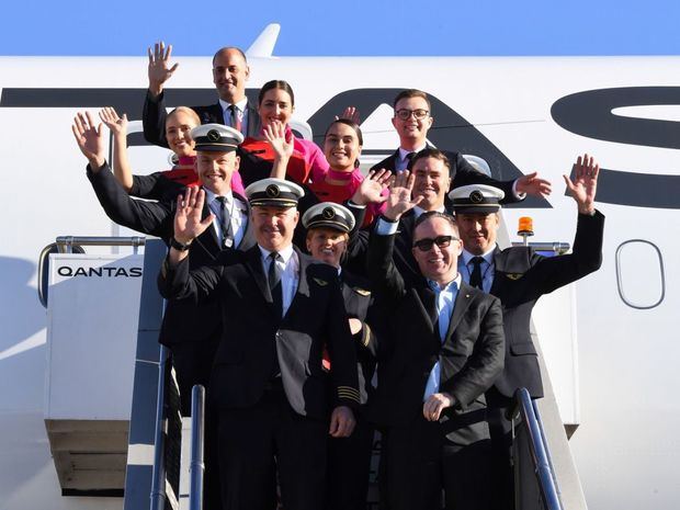 Qantas finaliza el ensayo del vuelo comercial más largo, de Nueva York a Sídney.
