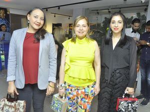 Keisin Herrera, Nancy Khoury y Soraya Khoury.