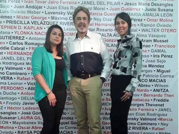 Alexandra Cornelio, Salvador Berges y Priscilla Velazquez Rivera.