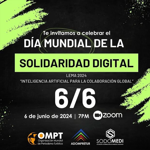 Arte de la celebración ‘Día Mundial de la Solidaridad Digital’, el jueves 6 de junio de 2024.