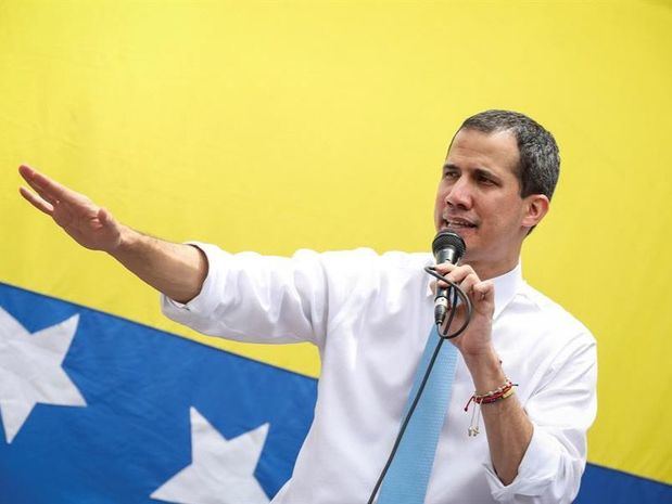 En la imagen el líder opositor venezolano Juan Guaidó.
