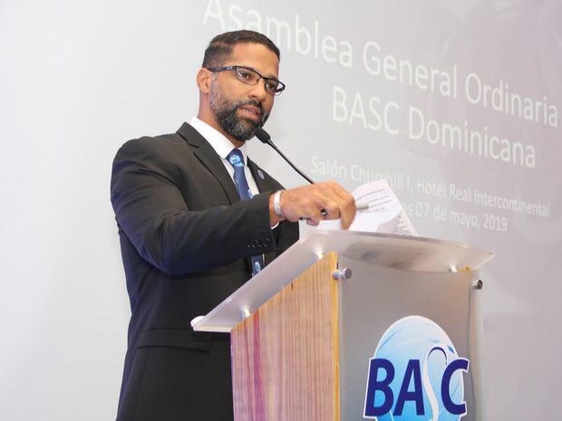 El director ejecutivo de BASC Dominicana, Omar Castellanos.