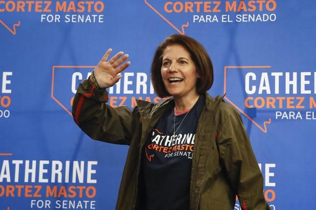 La senadora demócrata por Nevada, Catherine Cortez Masto.

