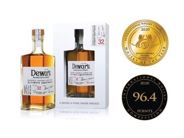 Doble victoria para Dewar’s en la Competencia Internacional de Whisky 2020