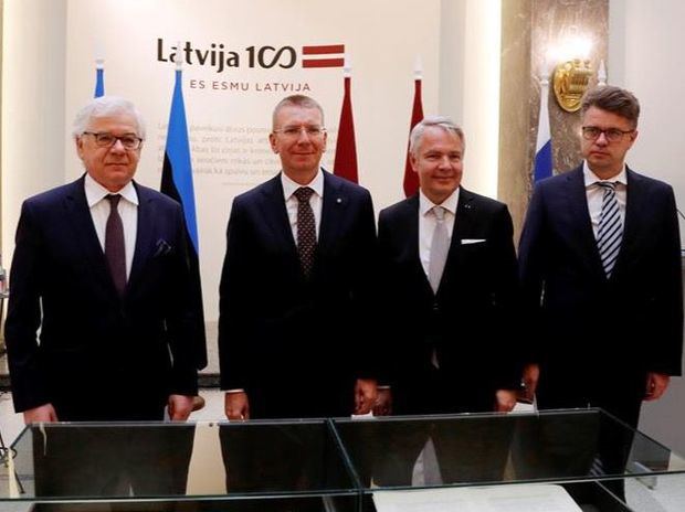 Letonia, Estonia, Finlandia y Polonia piden una reunión de la UE sobre Bielorrusia.