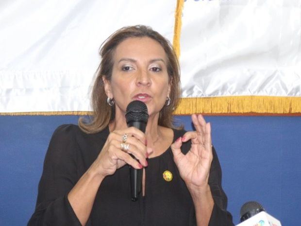 Xenia Gell de Álvarez, fundadora del Voluntariado.
