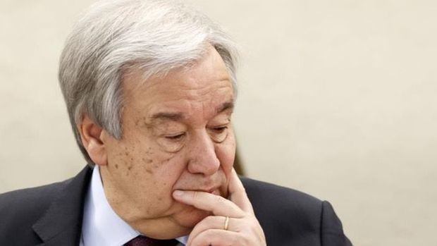 En la imagen, el secretario general de la ONU, António Guterres.