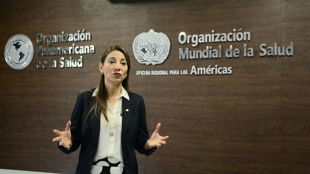 Representante en el país de la Organización Panamericana de la Salud (OPS) y Organización Mundial de la Salud, OMS, Alma Morales Salinas.