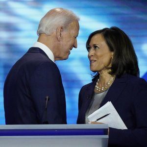 JEl electo presidente de Estados Unidos, Joe Biden junto a la electa vicepresidente,  Kamala Harris.